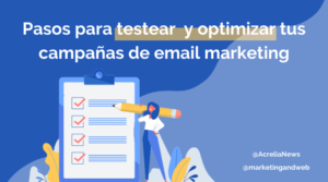 como testear una campaña de email marketing