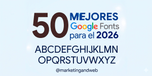 mejores google fonts en 2026