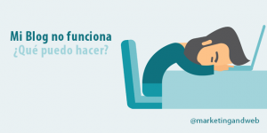 Mi blog no funciona